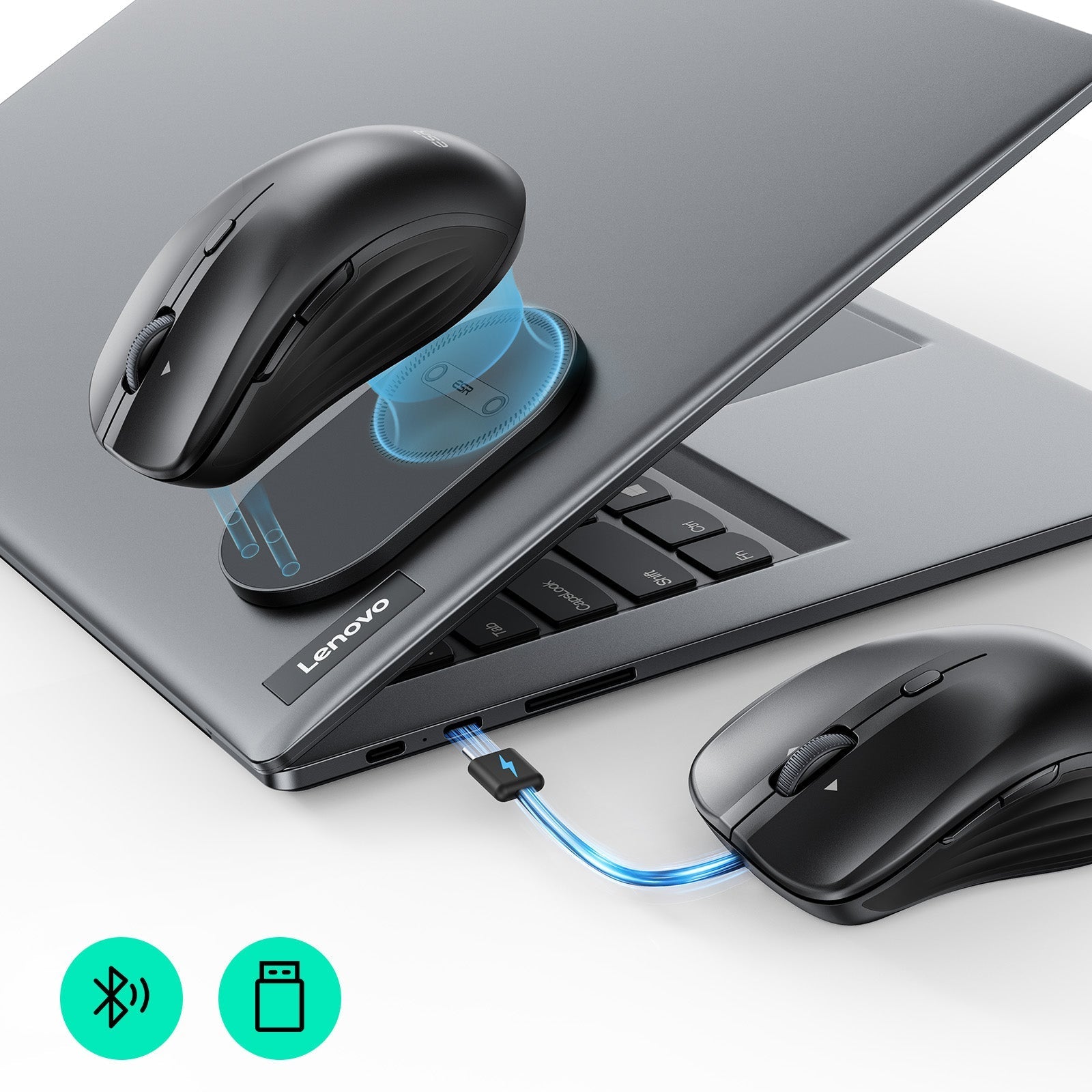 ESR MagMouse™ Wireless Mouse - Black ESR ESR