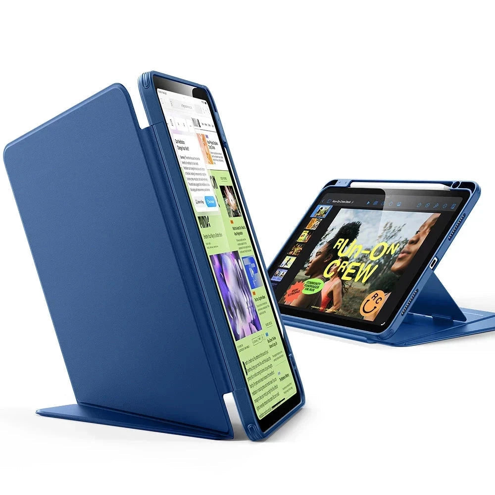 iPad Air 11" (2025) Flip Magnetic Case with Pencil Holder - Navy Blue ESR ESR