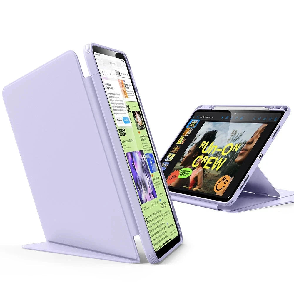 iPad Air 13" (2025) Flip Magnetic Case with Pencil Holder - Light Purple ESR ESR