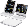 iPad Pro 11” (2025) Rebound Magnetic Keyboard Case 360 - UK Layout-White ESR ESR