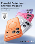 ESR iPhone 17 Pro Magsafe Case with Camera Control Frosted Purple