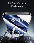 ESR iPhone 17 Pro Max UltraFit Armorite Screen Protector 9h glass scratch resistance