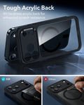 ESR iPhone 17 Pro Max Magsafe Case with Camera Control Clear Black Slim Back