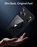 ESR iPhone 17 Pro Max Magsafe Case with Camera Control Clear Black Tough Acrylic Back