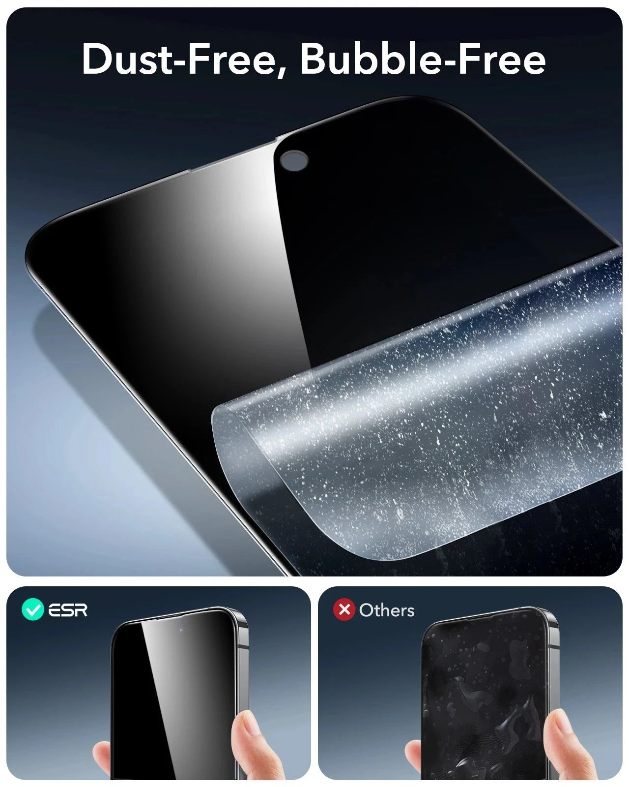 iPhone 14 Pro UltraFit Armorite Privacy Screen Protector - 3 Pack(复制) ESR ESR