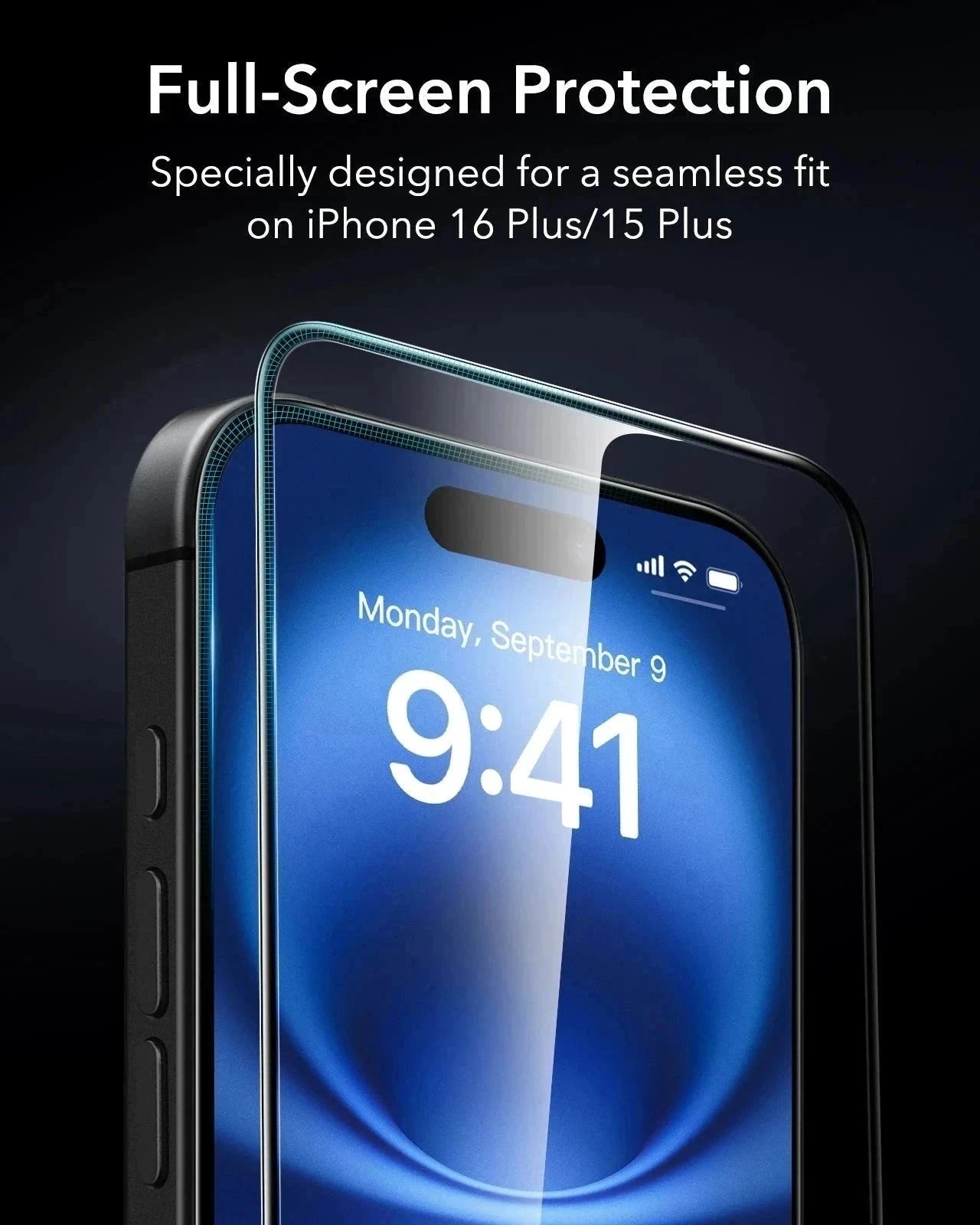 iPhone 16 Plus HaloLock Classic Hybrid Case Protection Bundle (Camera Control, Stash Stand) - Clear ESR ESR