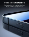 iPhone 16e HaloLock Cyber Tough Case Privacy Protection Bundle - Black - ESR