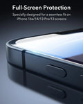 iPhone 16e HaloLock Cyber Tough Case Protection Bundle - Black - ESR