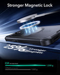 iPhone 16e HaloLock Cyber Tough Case Protection Bundle - Black - ESR