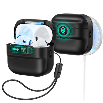 AirPods 5 Pulse FlickLock Magnetic Case - Black