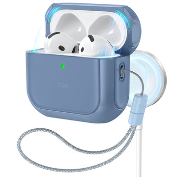AirPods 5 Orbit Hybrid Magnetic Case - Dark Blue