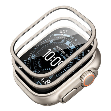 Apple Watch Ultra 4 Armorite Screen Protector (Bezel) - Titanium