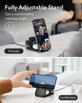 15W 3-in-1 Travel Wireless Charging Set - Black - UK Plug ESR ESR