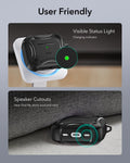 25W CryoBoost Foldable 3-in-1 Magnetic Charger & AirPods Pro 3 Cyber Tough Case Bundle – EU Plug-Black ESR ESR