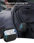 25W CryoBoost Foldable 3-in-1 Magnetic Charger and AirPods Pro 3 Orbit Hybrid Case Bundle – EU Plug-Black ESR ESR
