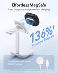 25W CryoBoost Foldable 3-in-1 Magnetic Charger and AirPods Pro 3 Orbit Hybrid Case Bundle – EU Plug-Black ESR ESR