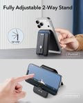 25W CryoBoost Foldable 3-in-1 Magnetic Charger and Wallet Stand Bundle - EU Plug-Black ESR ESR