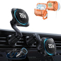 25W CryoBoost Magnetic Car Charger and AirPods Pro 3 FlickLock Case Bundle - Black&Orange