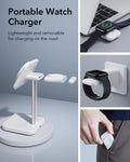 3-in-1 Watch Wireless Charging Set (HaloLock) - White - UK-Plug ESR ESR