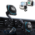 25W CryoBoost Magnetic Car Charger and AirPods Pro 3 FlickLock Case Bundle - Black&Titanium