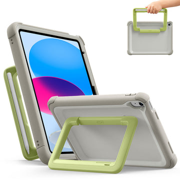 iPad 10th Gen Bounce Case for Kids - Gray