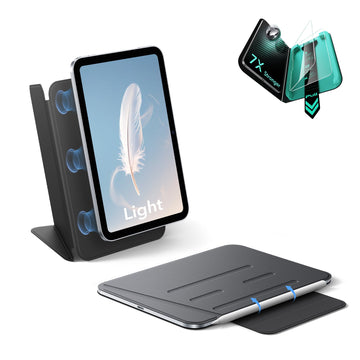 iPad mini (A20 Pro) AirStance Magnetic Protection Bundle - Black