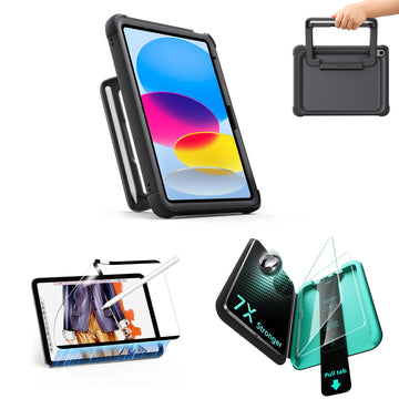iPad 11" (A16) 2025 Kids All-in-One Bundle - Black