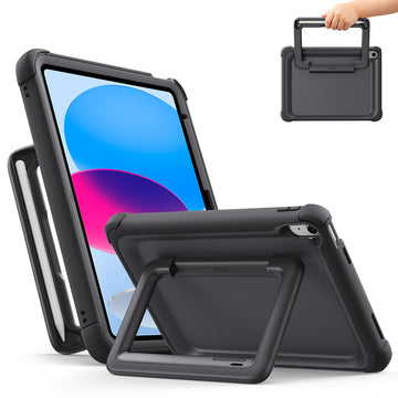 iPad 10th Gen Bounce Case for Kids - Black