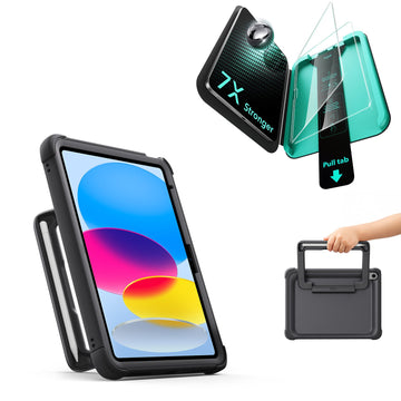 iPad 11" (A16) 2025 Kids Protection Bundle - Black
