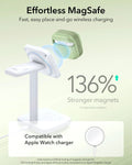 ESR AirPods 4 case with built-in magnets for secure wireless charging