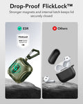 AirPods 5 Cyber FlickLock Magnetic Case - Army Green ESR ESR