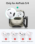 AirPods 5 Cyber FlickLock Magnetic Case - Titanium ESR ESR