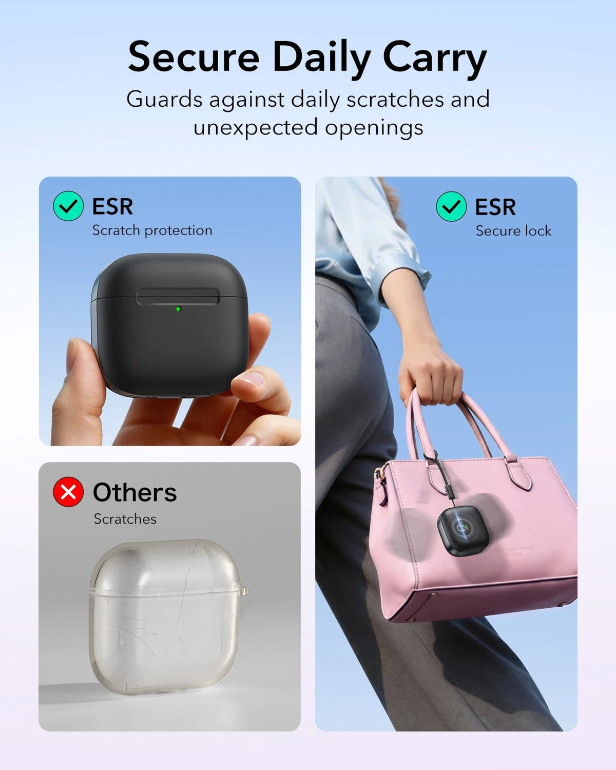 AirPods 5 Pulse Lite Magnetic Case - Black ESR ESR