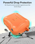AirPods Pro 3 Cyber Tough Magentic Case - Orange protection