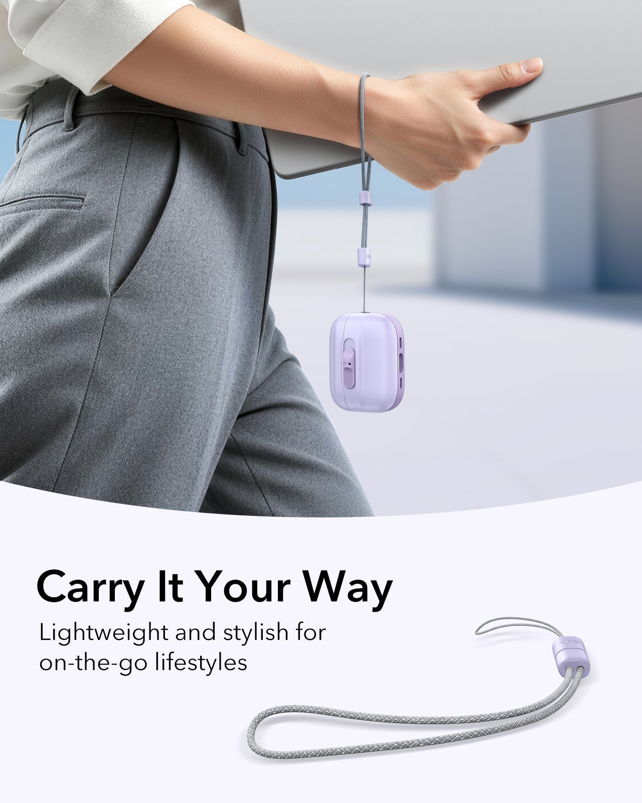 AirPods Pro 3 Pulse FlickLock Magnetic Case - Purple ESR ESR