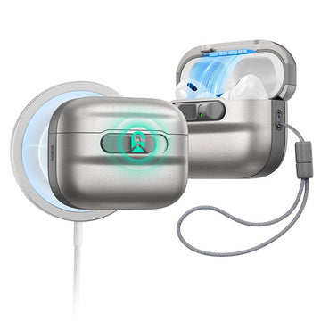 AirPods Pro 3 Pulse FlickLock Charging Case Cover Titanium