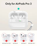AirPods Pro 3 Pulse FlickLock Charging Case Cover White only for AirPods Pro 3