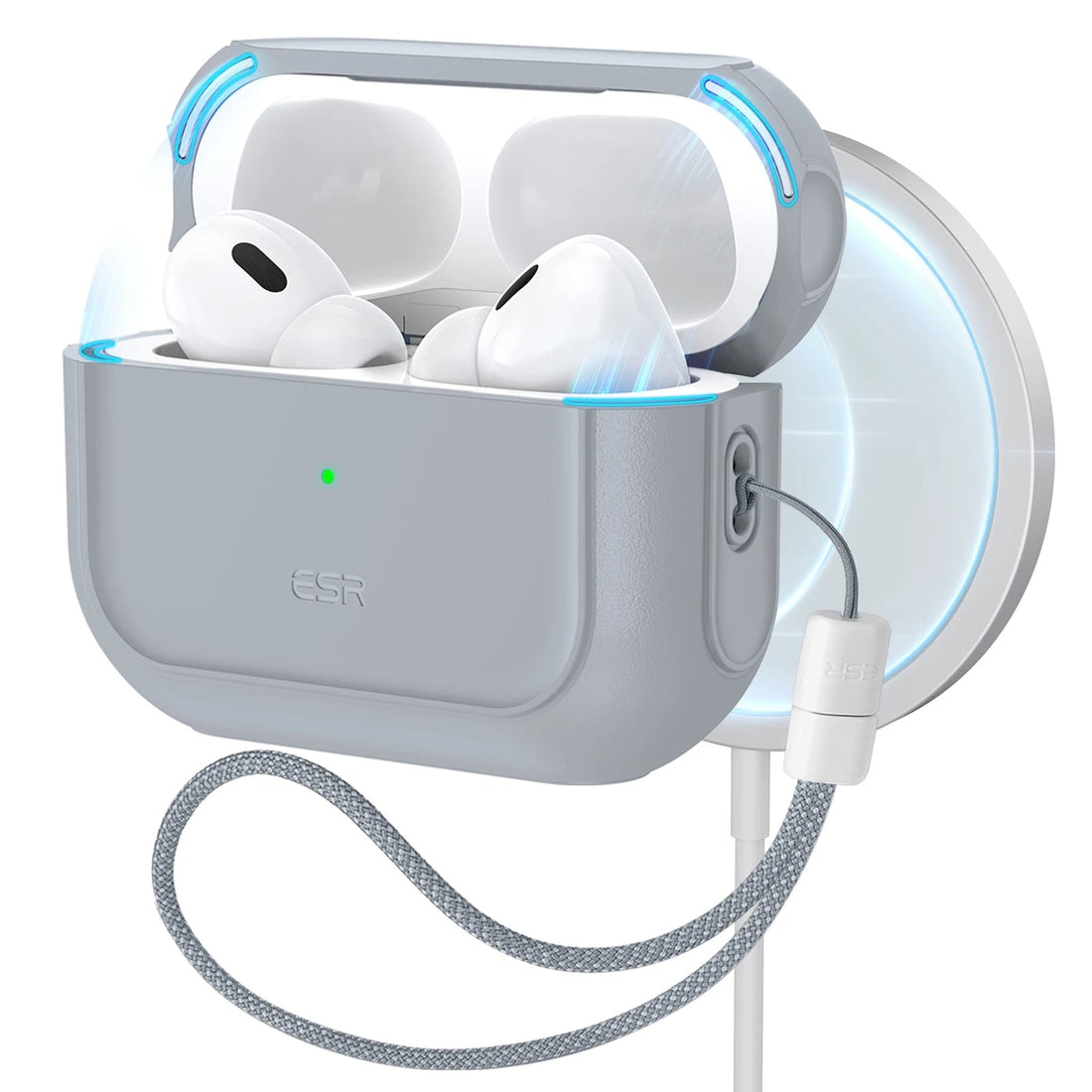 AirPods Pro (2023/2022/2019) Orbit Hybrid Case (HaloLock) - Gray ESR ESR