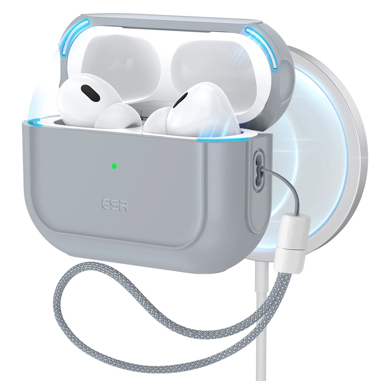 AirPods Pro (2023/2022/2019) Orbit Hybrid Case (HaloLock) - Gray ESR ESR