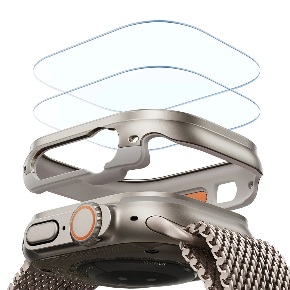 Apple Watch Ultra Armorite Protection Set Titanium
