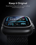 ESR Apple Watch Ultra 3 2025 Screen Protector Black Keep it Original