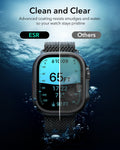 ESR Apple Watch Ultra 3 2025 Screen Protector Black Clean and Clear