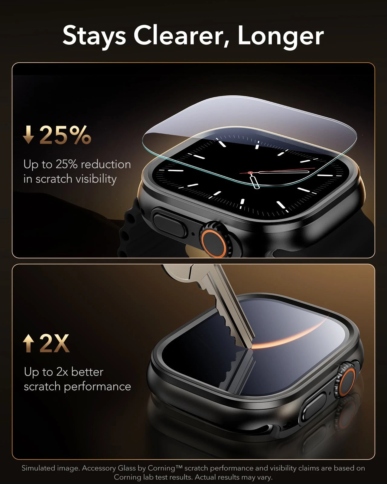 Apple Watch Ultra 3 Armorite® Pro Protection Set - Black ESR ESR