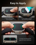 Apple Watch Ultra 3 Armorite® Pro Screen Protector (Bezel) - Titanium / Black ESR ESR