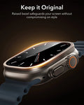 Apple Watch Ultra 3 Armorite® Pro Screen Protector (Bezel) - Titanium ESR ESR