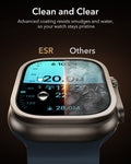 Apple Watch Ultra 3 Armorite® Pro Screen Protector (Bezel) - Titanium ESR ESR