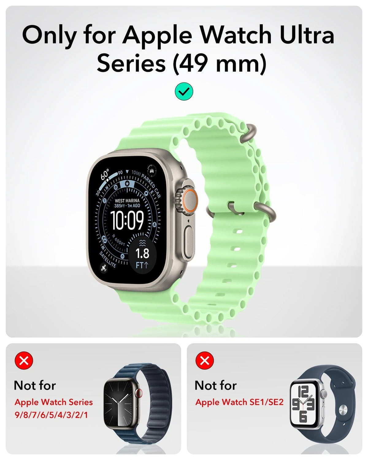 Apple Watch Ultra 4 Armorite Protection Set - Titanium ESR ESR