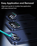 esr Black iPhone Duo Armorite Camera Lens Protector Easy Application and Removal