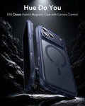 ESR Frosted Blue iPhone 18 Pro Max Magsafe Slim Phone Case Hue Do You