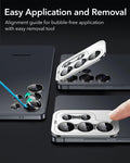 Galaxy S25 Ultra Armorite Camera Lens Protectors - Clear